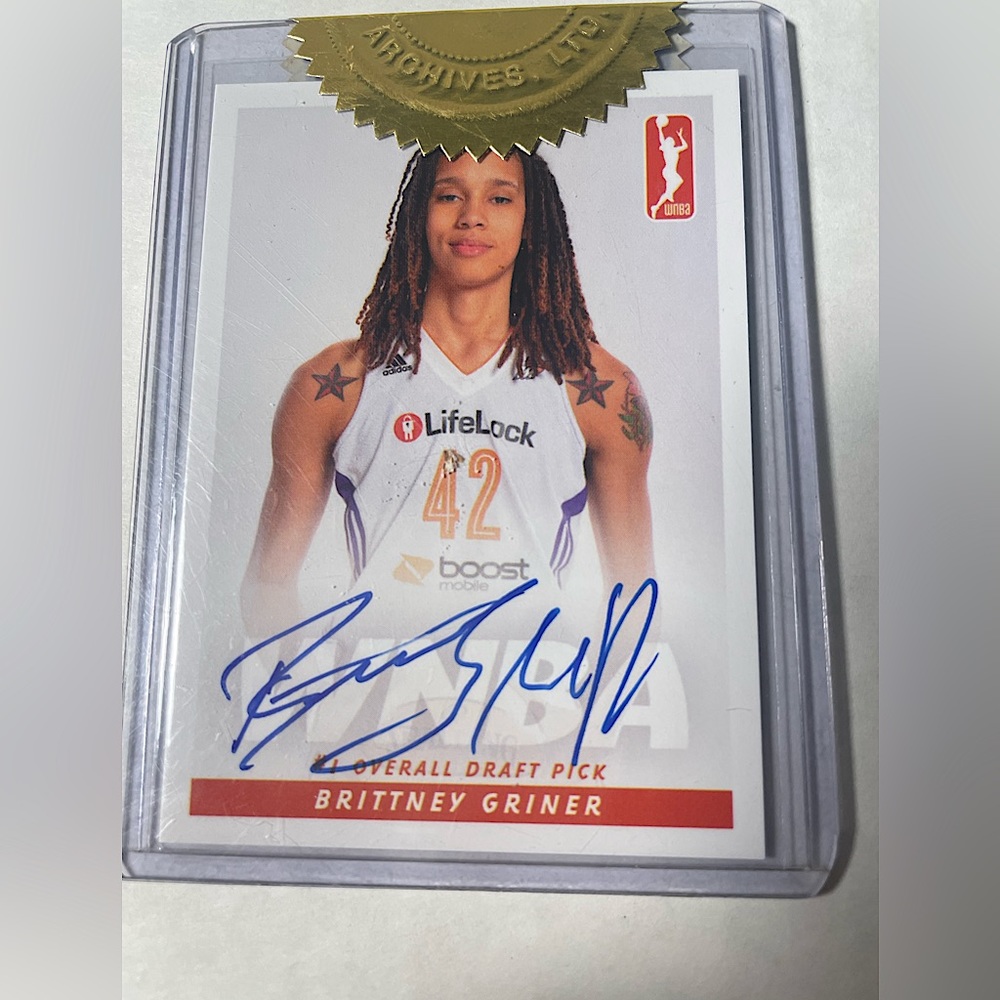 Britney Griner 2015 Overall Draft pick Card